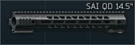 Цевье SAI "QD Rail" длиной 14.5 дюймов для AR-15