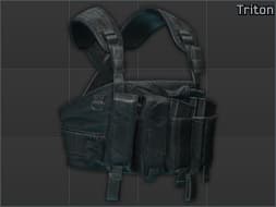 Разгрузочная нагрудная система Динафорс "Тритон М43-А" (Черная)