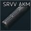 Дульный тормоз-компенсатор SRVV 7.62x39 для АК