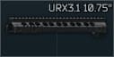 Цевье KAC "URX 3.1" длиной 10.75 дюймов для AR-15