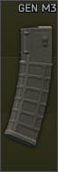 Магазин Magpul "PMAG 40 GEN M3 STANAG" на 40 патронов 5.56x45 для AR-15 (FDE)