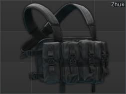 Разгрузочная нагрудная система Азимут СС "Жук" (Черная)