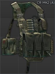 Разгрузочный жилет Stich Profi "Чест Риг MK2" (Штурмовой, A-TACS FG)