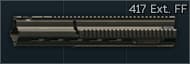 Цевье Extended Free Float со складной мушкой для HK417 и совместимых