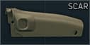 Подщечник приклада для FN SCAR (FDE)