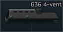 Цевье с 4 вентиляционными отверстиями для HK G36