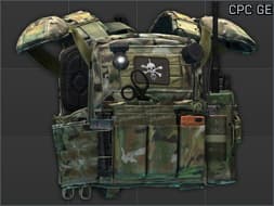 Разгрузочный жилет с бронепластинами Crye Precision "CPC" (Goons Edition)