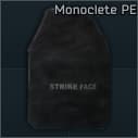 Бронеплита Monoclete level III PE