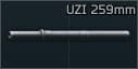 Ствол 259мм для UZI 9x19