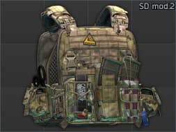 Разгрузочный жилет с бронепластинами Stich Profi "Stich Defense mod.2" (MultiCam)