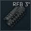 Направляющая 3 дюйма "RFB Quad Rail" для RFB